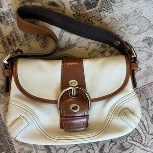 Coach SoHo Leather Flap Bag